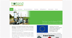 Desktop Screenshot of holland-ret.com