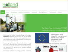 Tablet Screenshot of holland-ret.com